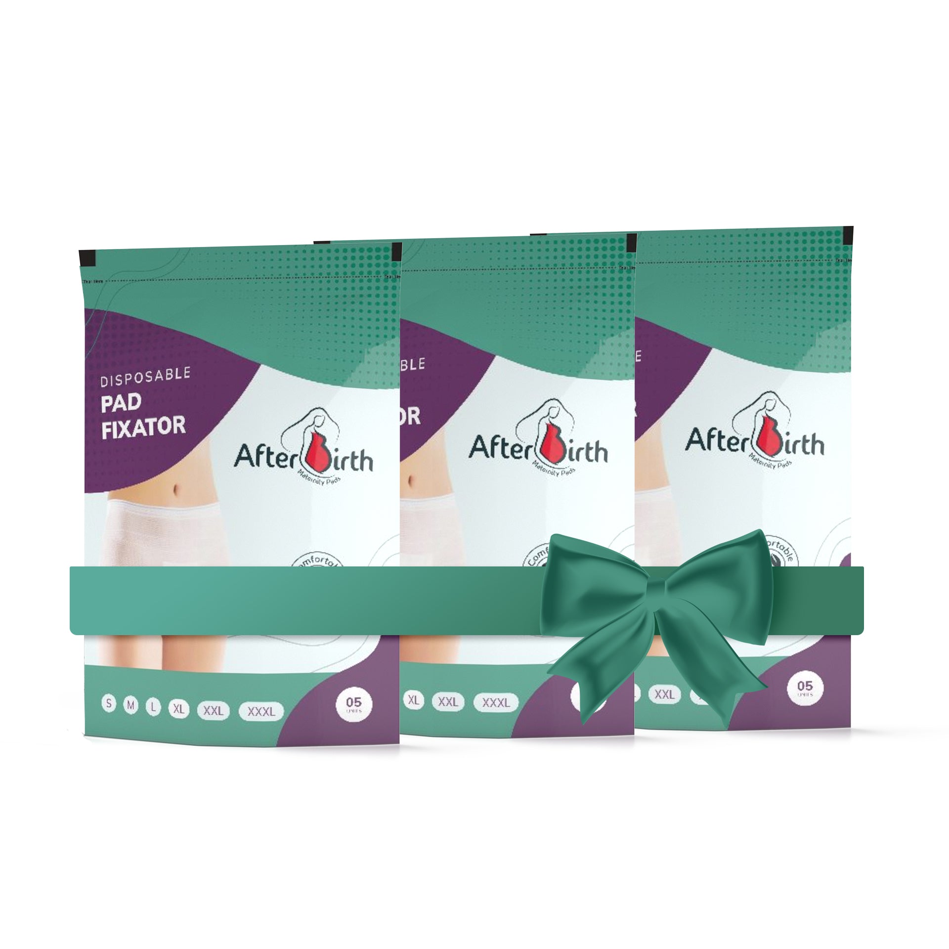 Afterbirth Pads Fixator | Combo Pack of 3 | 5 Pcs per Pack