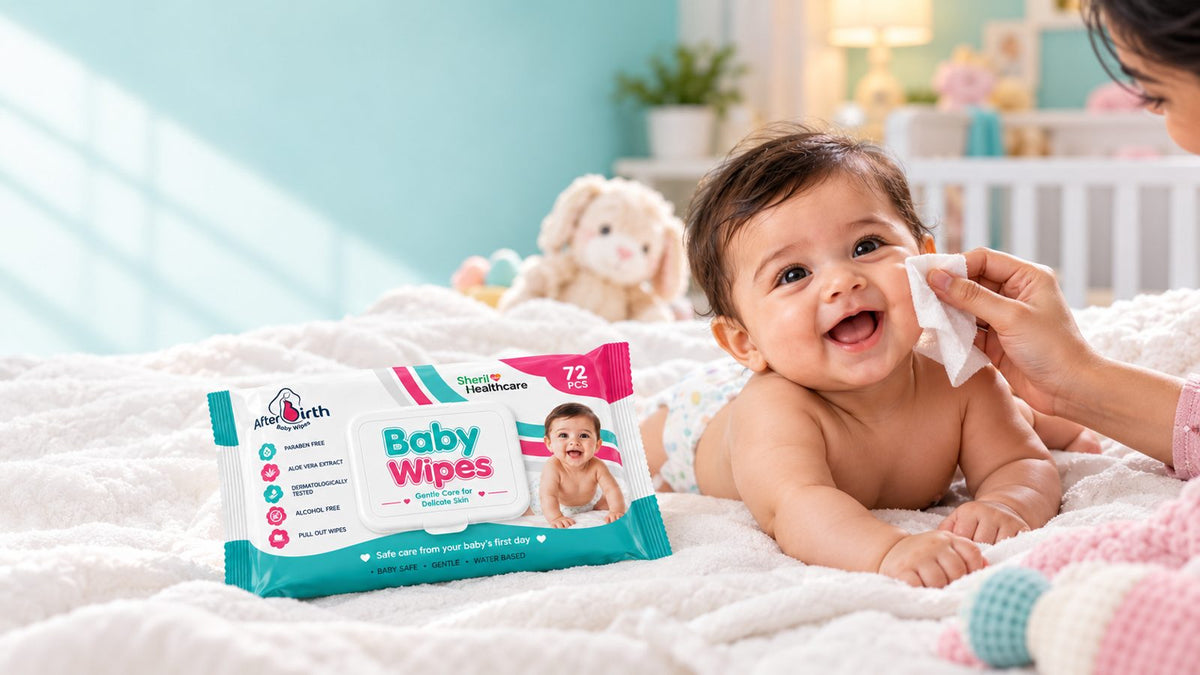 Gentle care for delicate newborn skin
